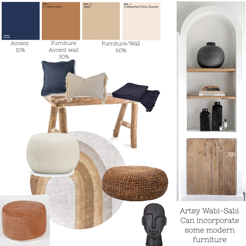 Complementary artsy wabi-sabi Mood Board by Clairepean on Style Sourcebook