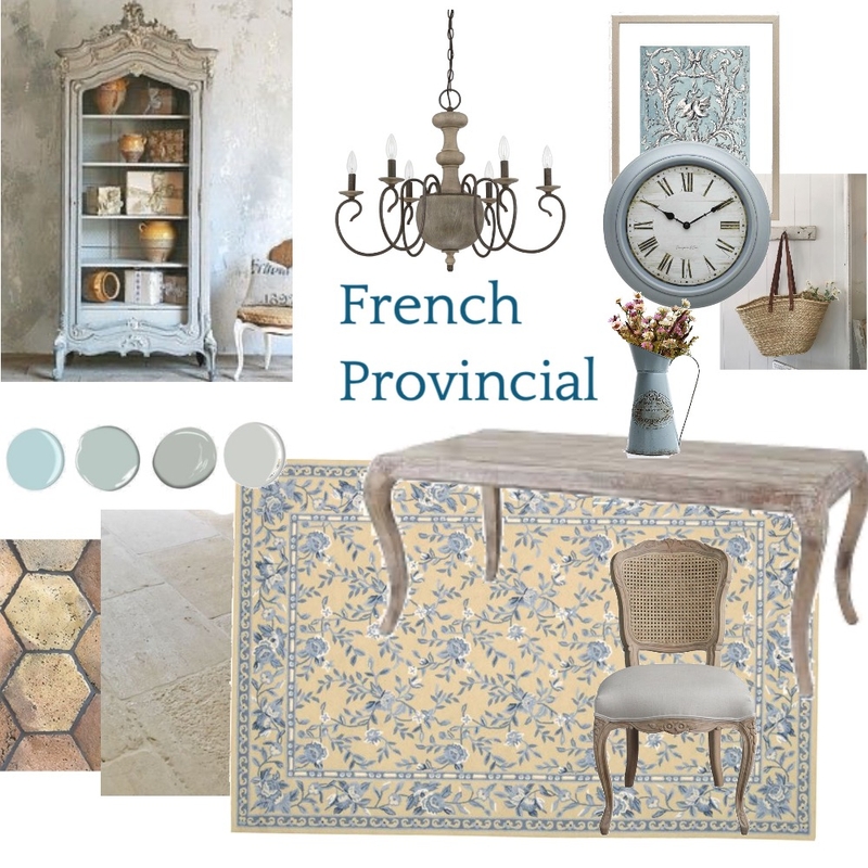 French Provincial Mood Board by Gorana on Style Sourcebook