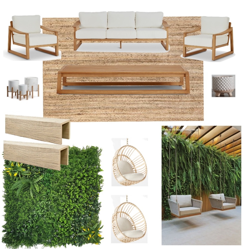 Module 10 - Balcony Mood Board by GV Studio on Style Sourcebook