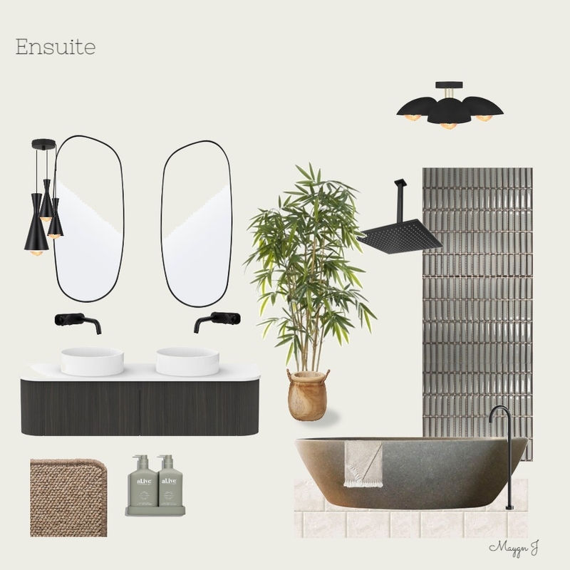 Ensuite Mood Board by Maygn Jamieson on Style Sourcebook