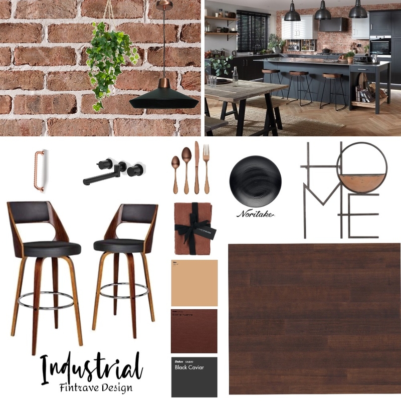 Industrial Mood Board by yacine on Style Sourcebook