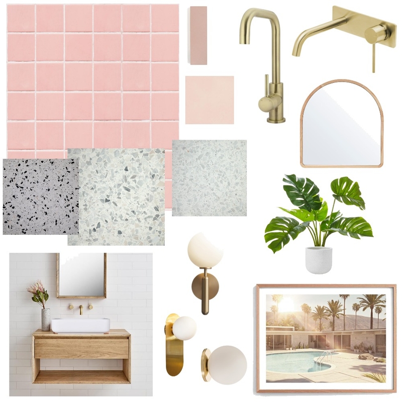 Palm Springs Bathroom Mood Board by undefined on Style Sourcebook