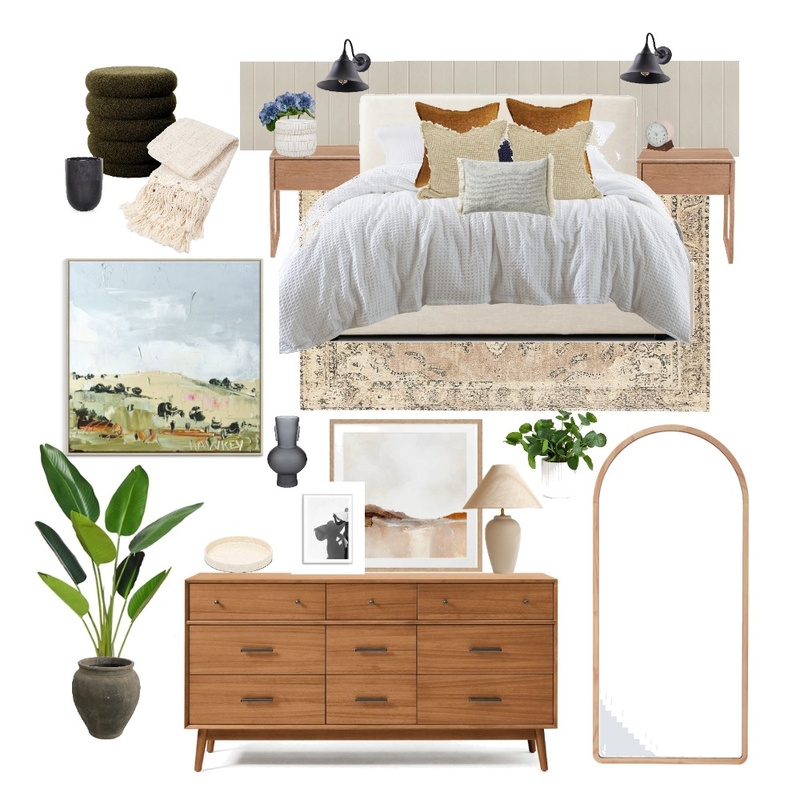 Module 10 - Master Bedroom Mood Board by nicoleruxton on Style Sourcebook