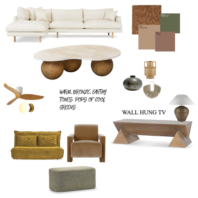 LIVING Mood Board by ella-bleu_ford on Style Sourcebook