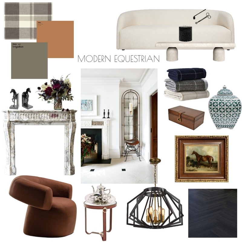 MODERN EQUESTRIAN Mood Board by mrm_al on Style Sourcebook