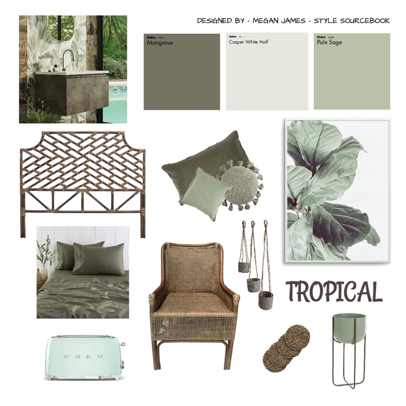 Tropical Mood Board by MeganJames94 on Style Sourcebook