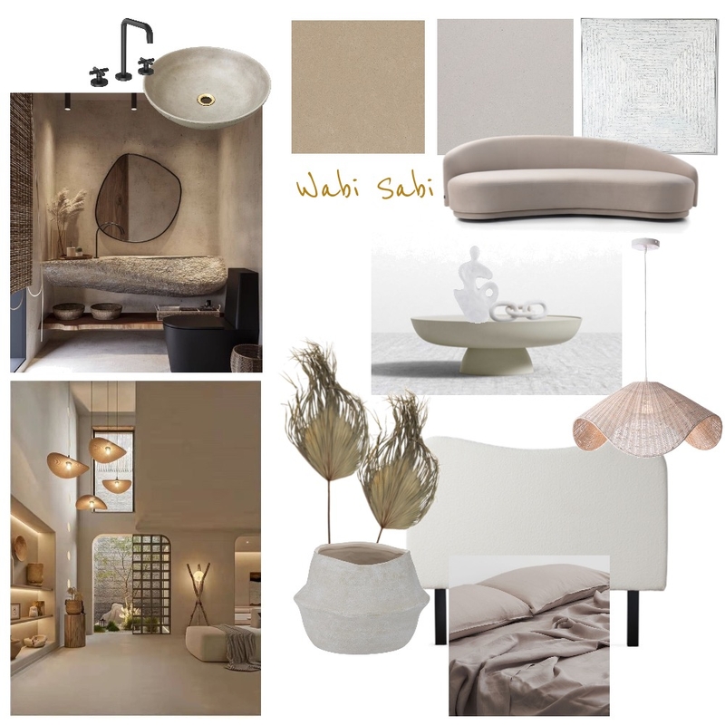 Wabi Sabi Mood Board by Designed By H on Style Sourcebook