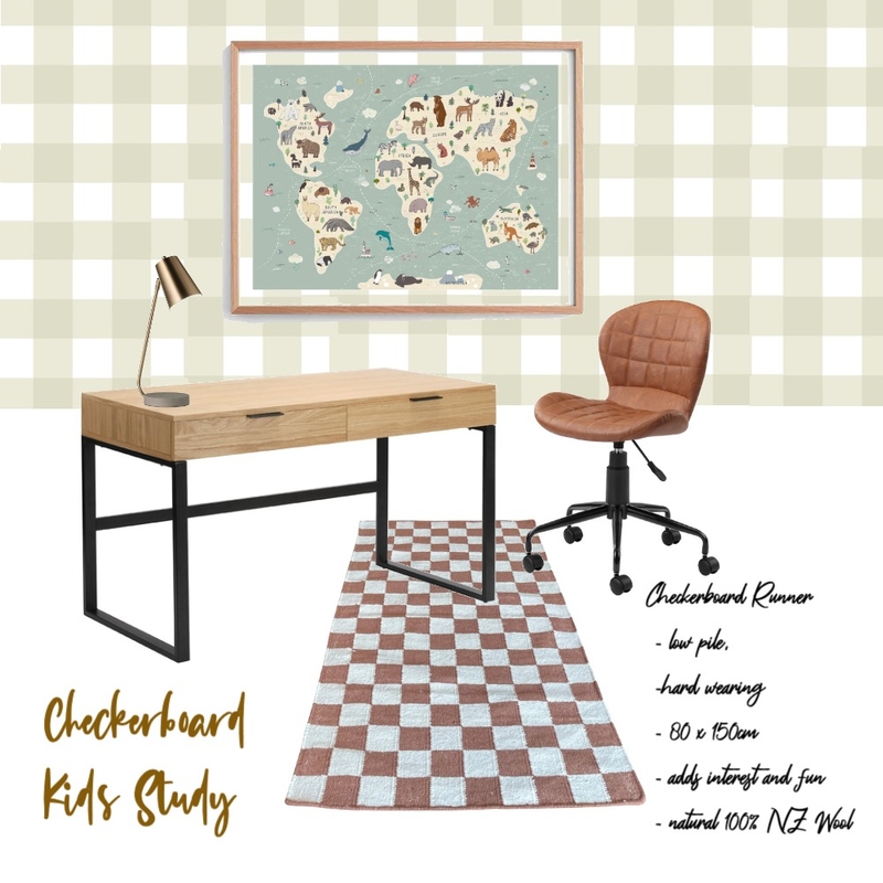 Kids Fun Study Mood Board by Ohhappyhome on Style Sourcebook