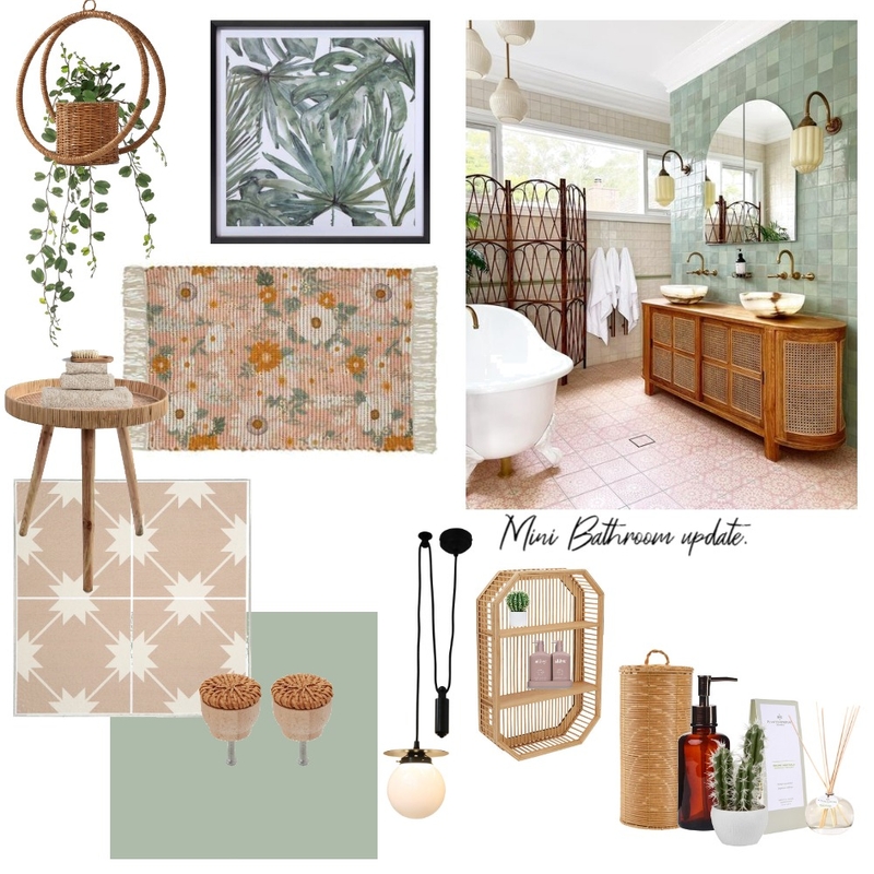 Bathroom mini reno v3 Mood Board by thebohemianstylist on Style Sourcebook