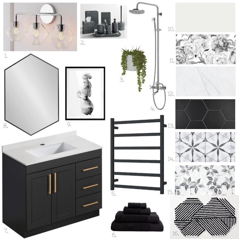 Bathroom Mood Board by mellalynne on Style Sourcebook