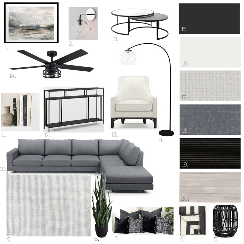 Living Room Mood Board by mellalynne on Style Sourcebook