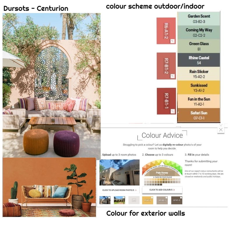 Dursots colour scheme Mood Board by DECOR wALLPAPERS AND INTERIORS on Style Sourcebook