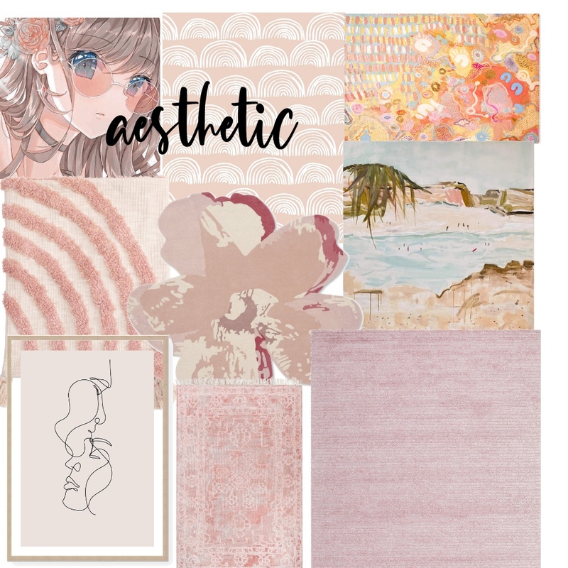 Aesthetic pink Mood Board by Aesthetic Designer on Style Sourcebook