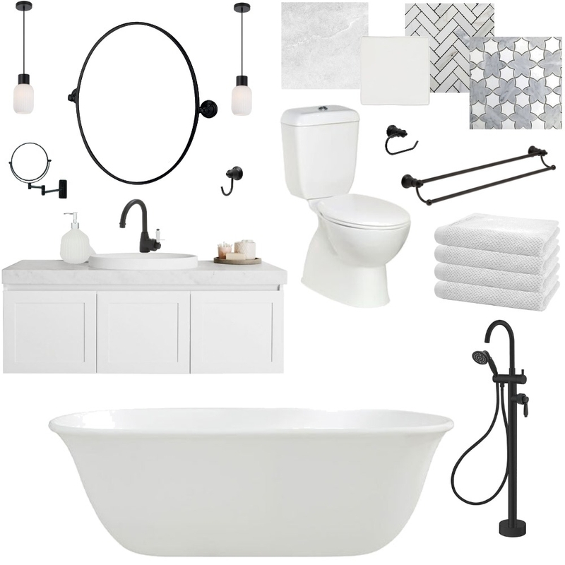 bathroom traditional Mood Board by Decor n Design on Style Sourcebook