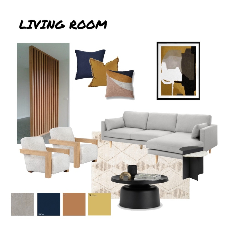 Living Room Mood Board by AshleighG on Style Sourcebook