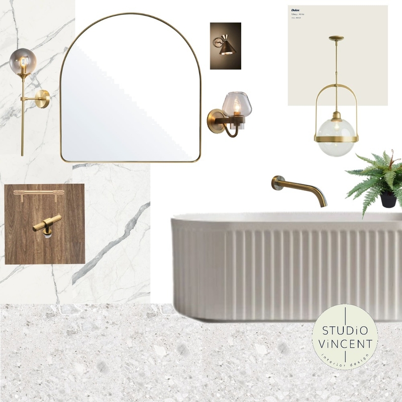 Ensuite for Burnett Mood Board by Studio Vincent on Style Sourcebook