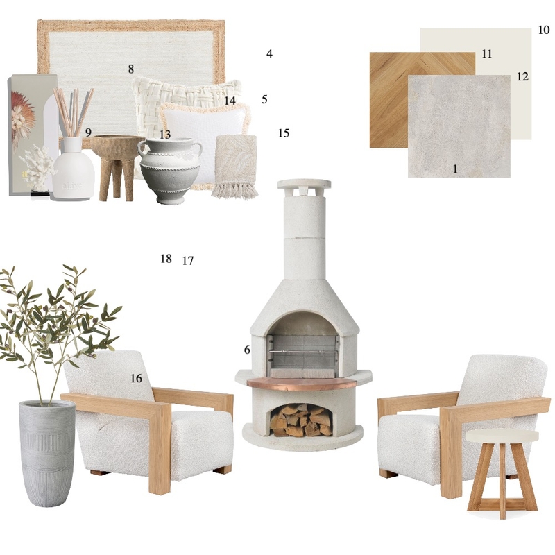 living space Mood Board by pattern arrangements on Style Sourcebook