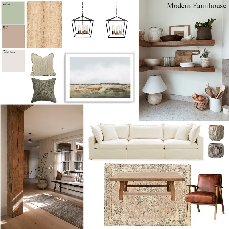 Modern Farmhouse Mood Board by steph0991 on Style Sourcebook