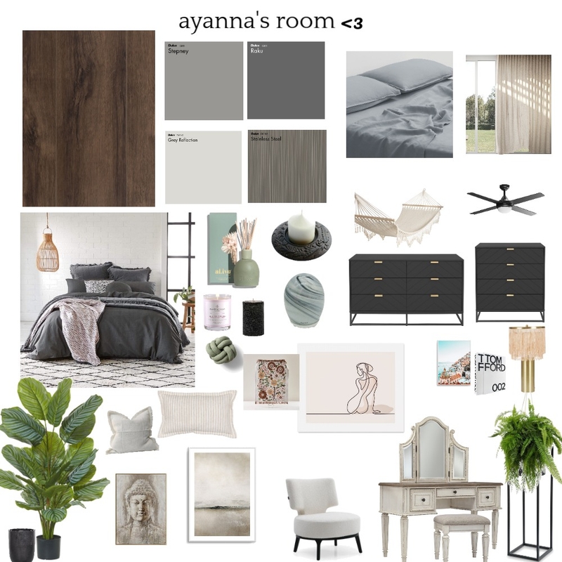 ayanna's room Mood Board by Aribrinkey on Style Sourcebook