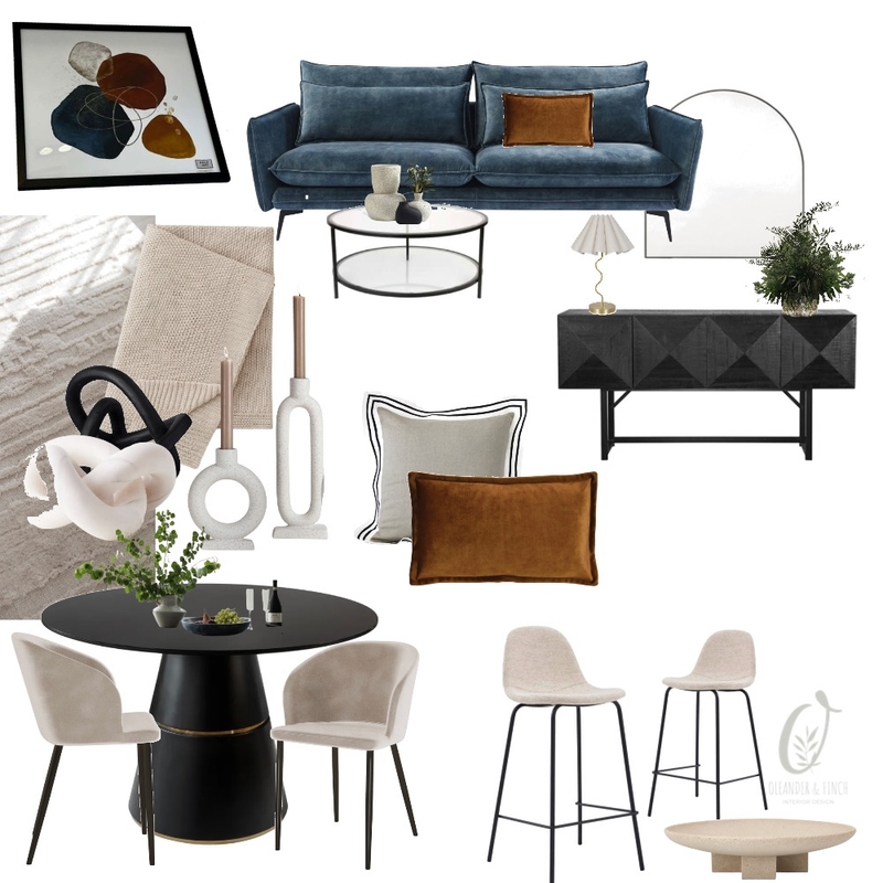 Afaf Mood Board by Oleander & Finch Interiors on Style Sourcebook