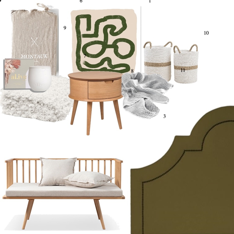 bedroom Mood Board by pattern arrangements on Style Sourcebook