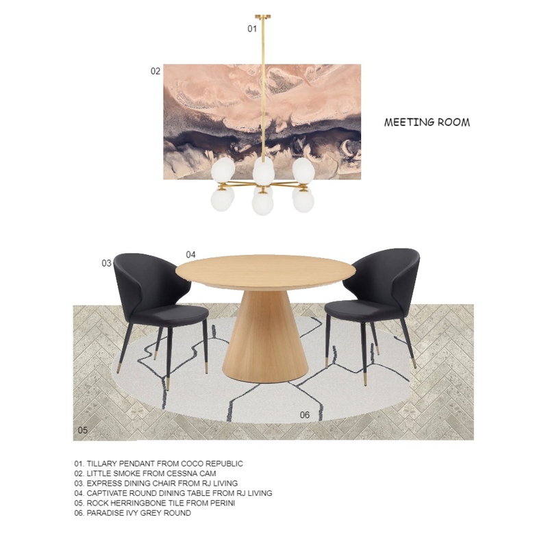 MEETING ROOM Mood Board by paulamorales.1409@gmail.com on Style Sourcebook