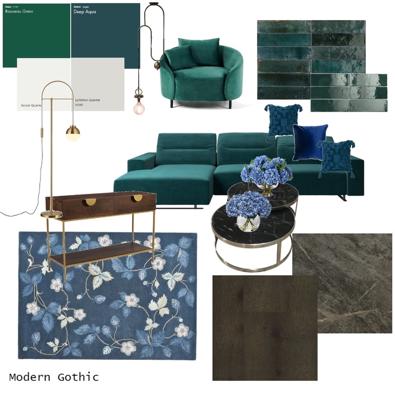 Modern Gothic Mood Board by Oliviabarton on Style Sourcebook