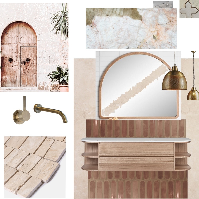 ensuite Mood Board by Blu Interior Design on Style Sourcebook