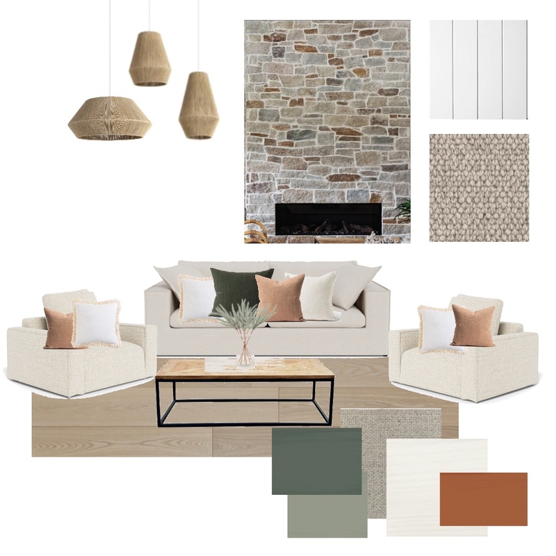 LIVING ROOM // MODULE 10 Mood Board by Reedesigns on Style Sourcebook