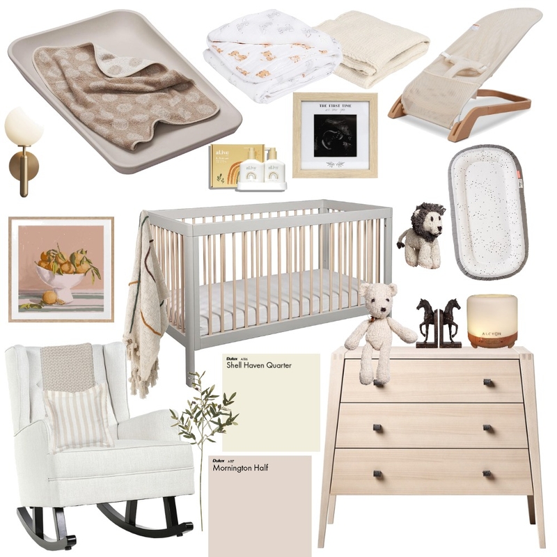 Nursery Mood Board by jaswatters on Style Sourcebook