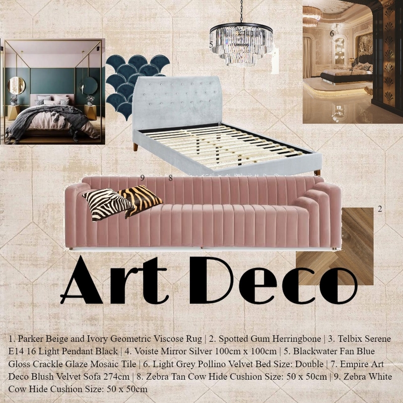 Art Decp Mood Board by Jennifer252 on Style Sourcebook