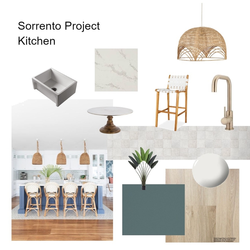 Sorrento Project Kitchen Mood Board by Melanie Finch Interiors on Style Sourcebook