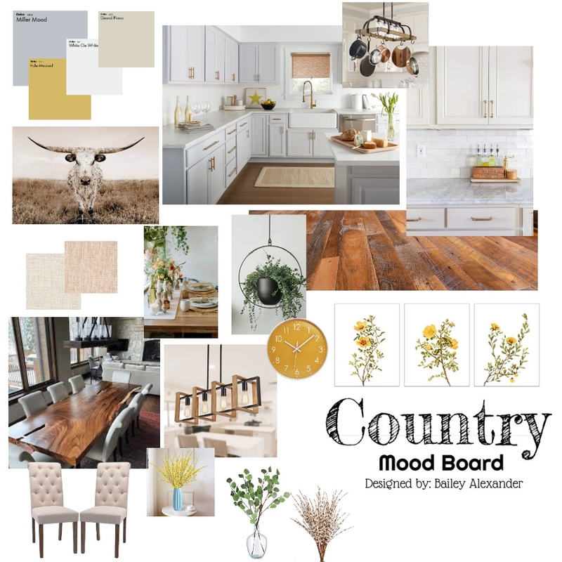 Bailey's Country Style Mood Board by bai12345 on Style Sourcebook