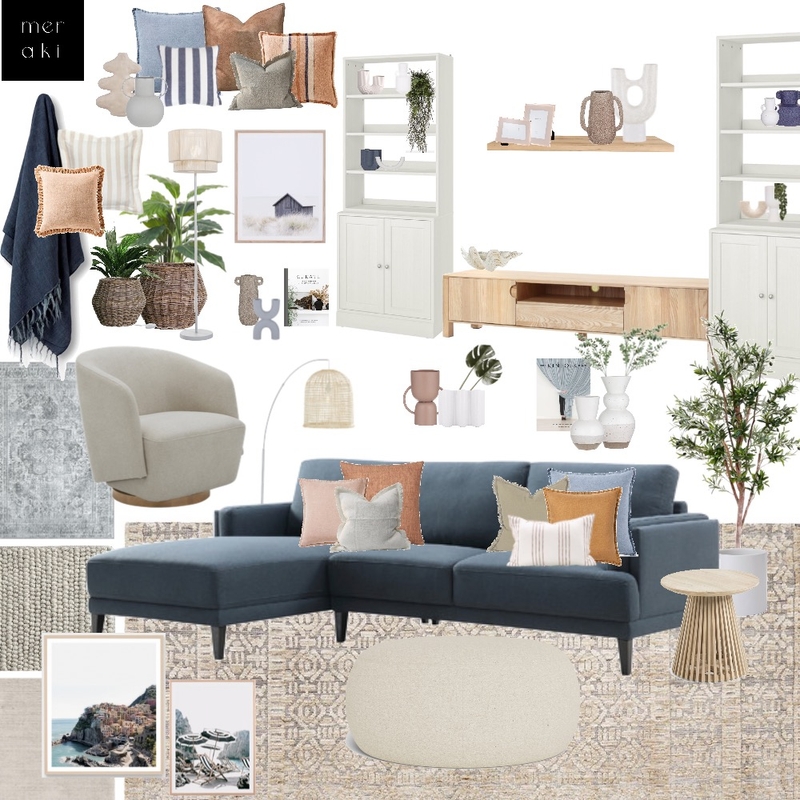 Hamptons coastal - design direction Mood Board by Meraki Interiors on Style Sourcebook