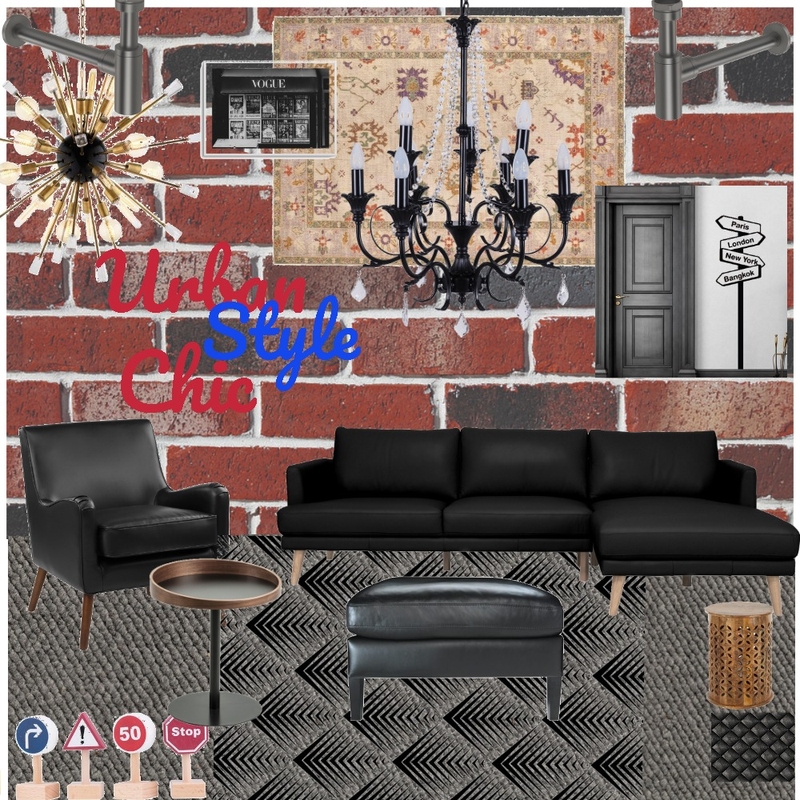 Urban Style Chic Mood Board by Tammy on Style Sourcebook