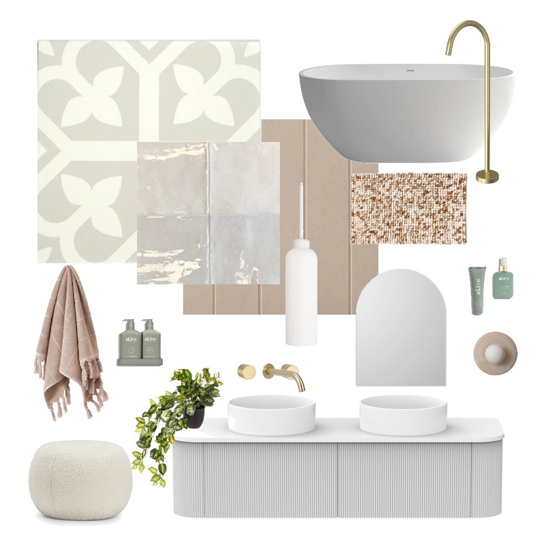 Bath Mood Board by caitlindark on Style Sourcebook