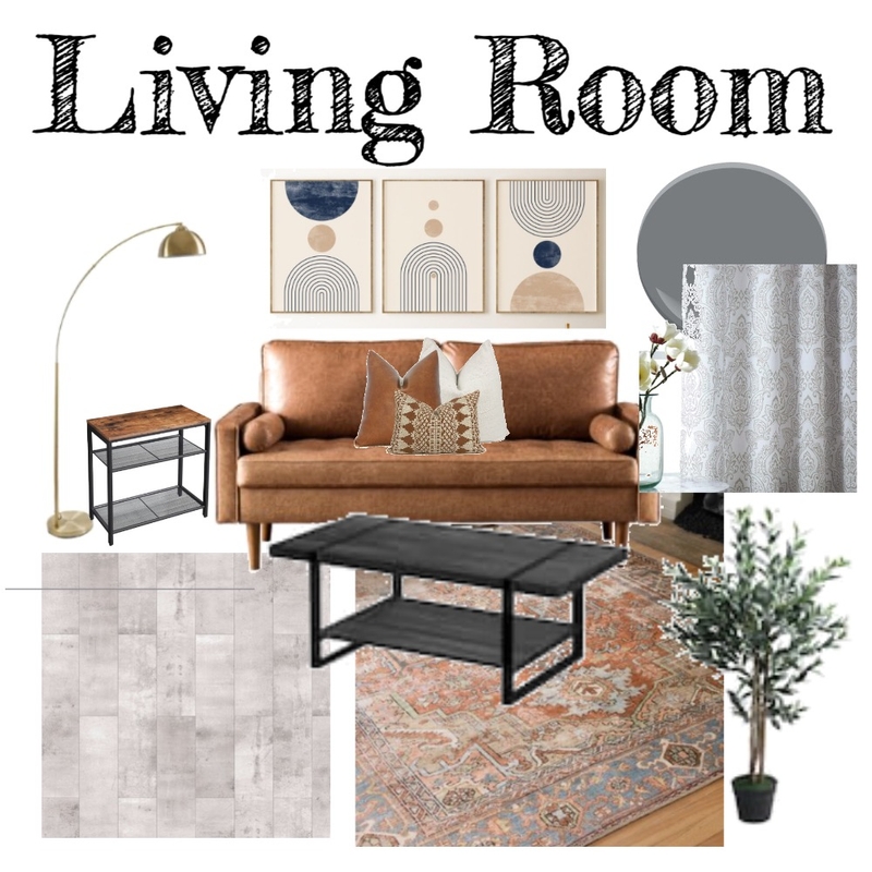 Living Room Materials board Mood Board by darcievoorhees on Style Sourcebook