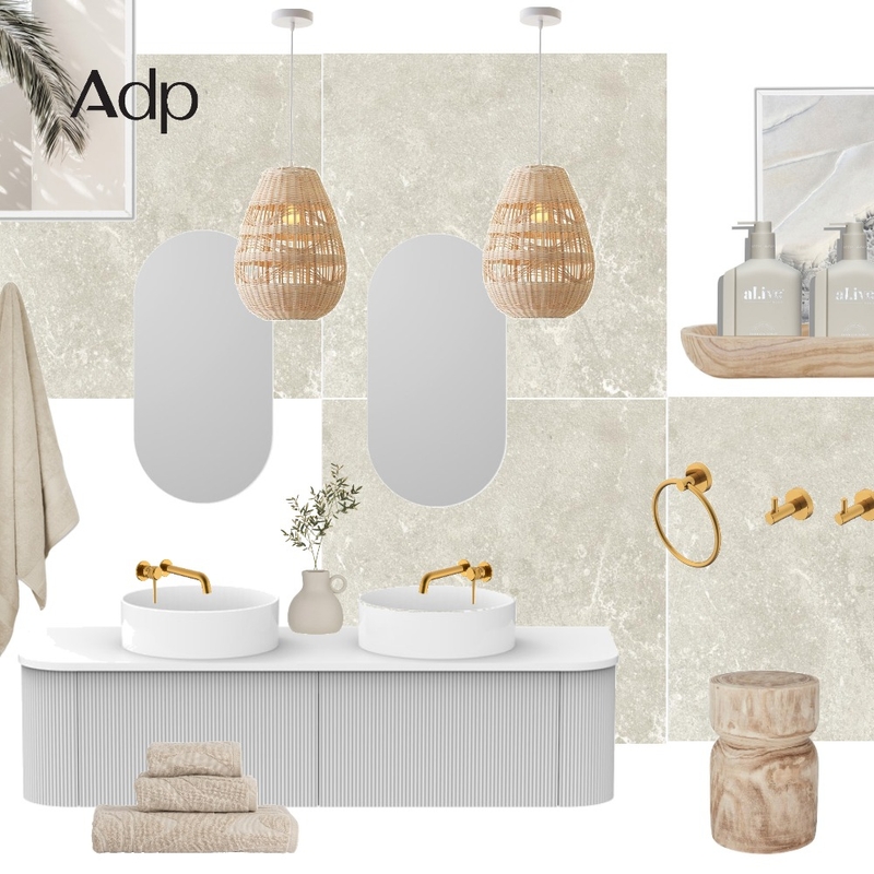 HAAUS Inspired Modern Coastal | Ultra White Waverley & Soul Groove Tapware Mood Board by ADP on Style Sourcebook