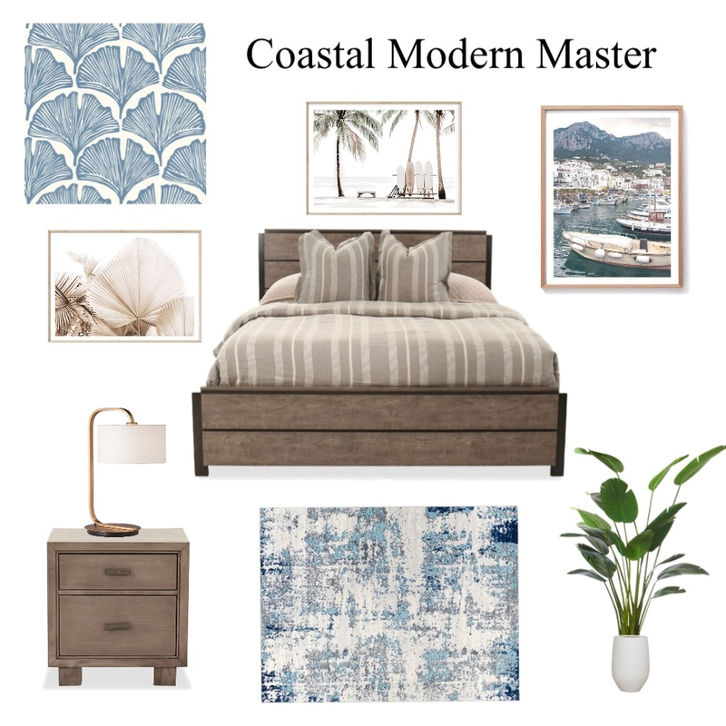 Coastal Modern Master Mood Board by Mary Helen Uplifting Designs on Style Sourcebook