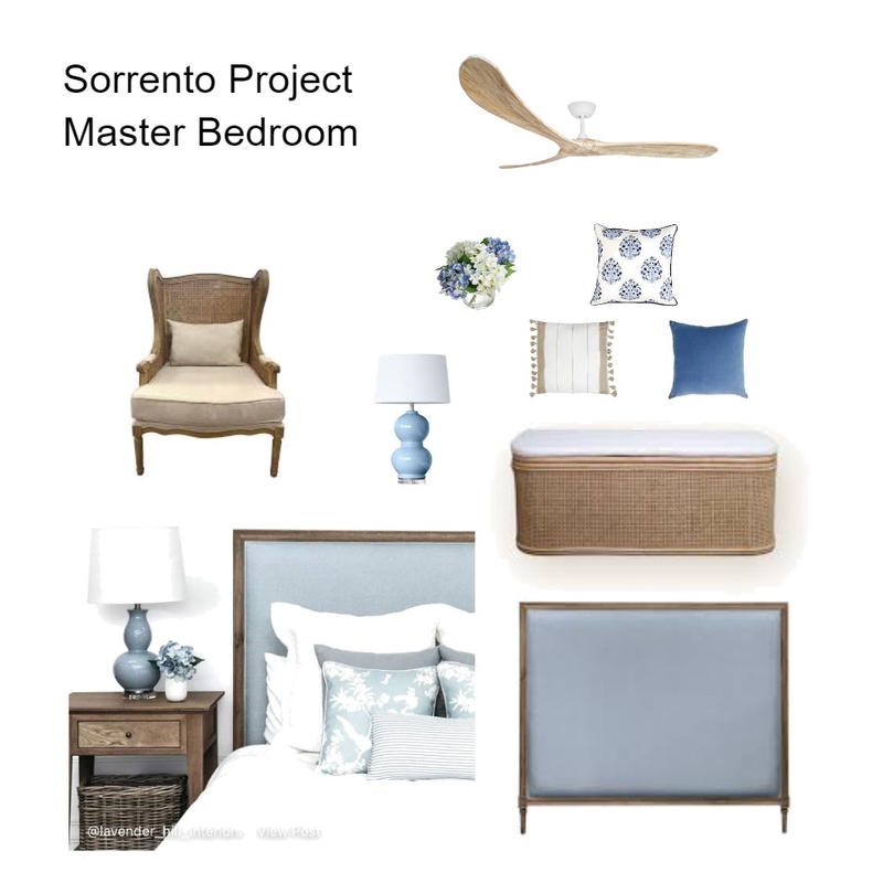 Sorrento Main Bedroom Mood Board by Melanie Finch Interiors on Style Sourcebook