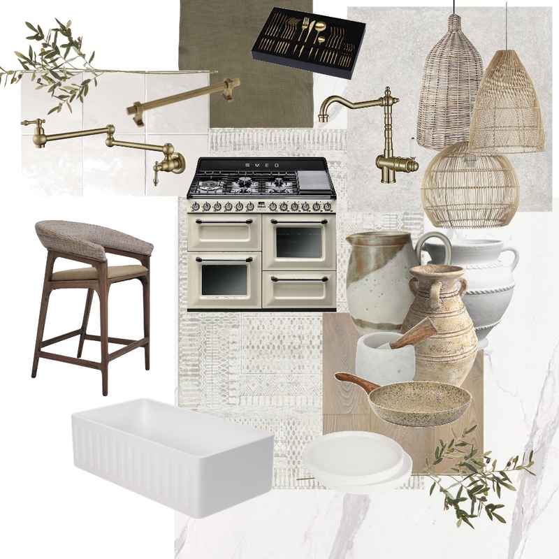 Rustic Olive Kitchen Mood Board by JakeMacpherson on Style Sourcebook