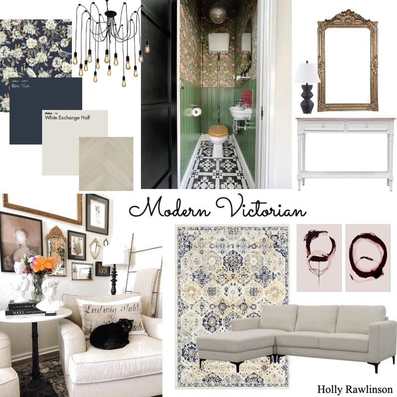 Modern Victorian Mood Board by Holly Rawlinson on Style Sourcebook