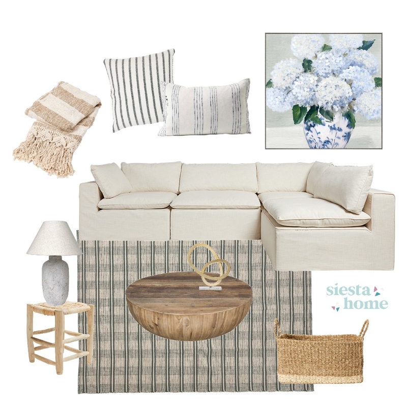 Modern Country Farmhouse Mood Board by Siesta Home on Style Sourcebook