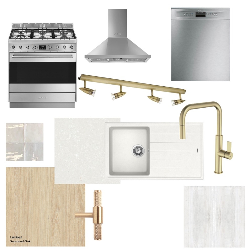 Module 10 - Kitchen sample board Mood Board by BiancaPassmore on Style Sourcebook