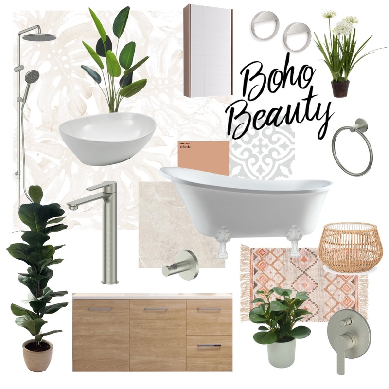 Boho Beauty - BW Tiles Mood Board by CSugden on Style Sourcebook