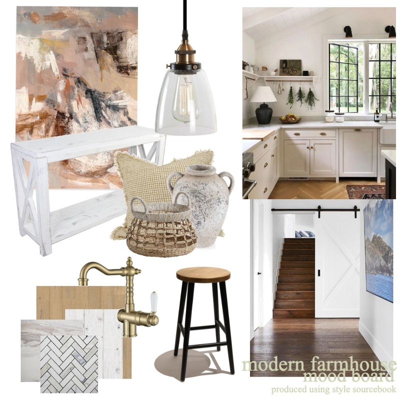 modern farmhouse Mood Board by miranda dadg on Style Sourcebook