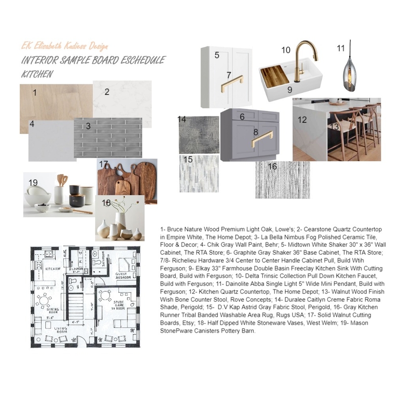 Kitchen Schedule final Mood Board by LisaUS on Style Sourcebook