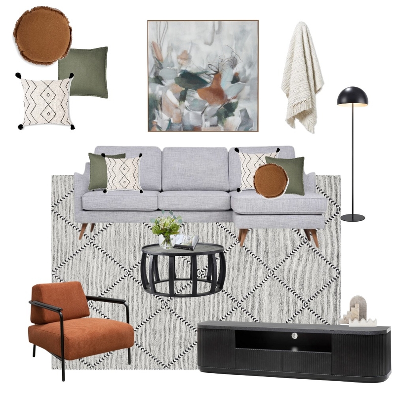 Amy Johnson L shape fabric option Mood Board by C Inside Interior Design on Style Sourcebook