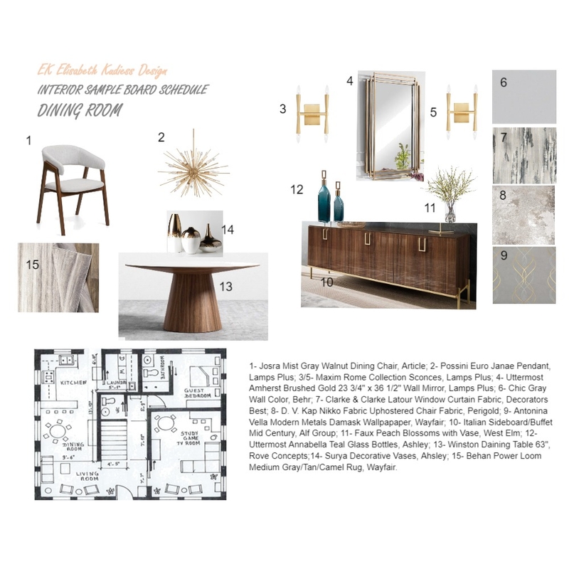 Dining room board final Mood Board by LisaUS on Style Sourcebook