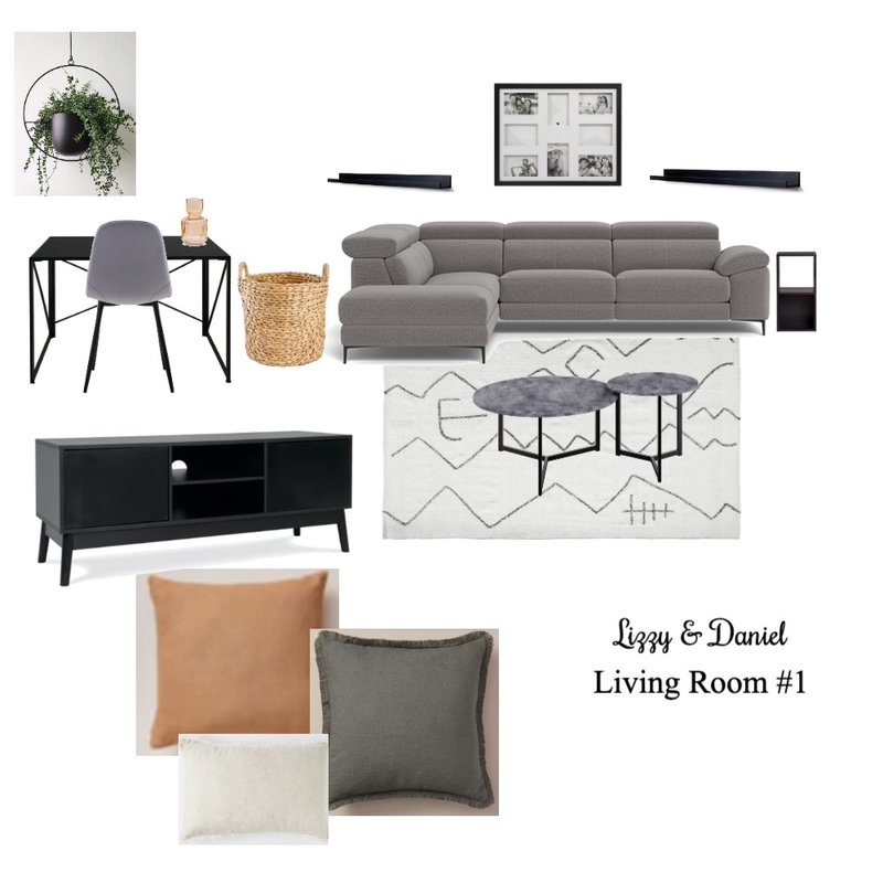 Lizzy & Dan - Living Space #1 Mood Board by MichH on Style Sourcebook